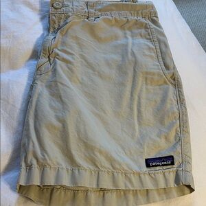 Patagonia Light Tan Outdoor Shorts